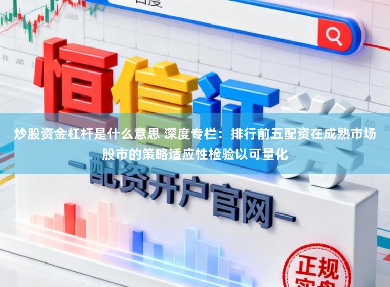 炒股资金杠杆是什么意思 深度专栏：排行前五配资在成熟市场股市的策略适应性检验以可量化